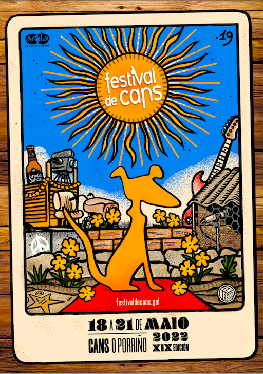 cartel da XIX edición do Festival de Cans