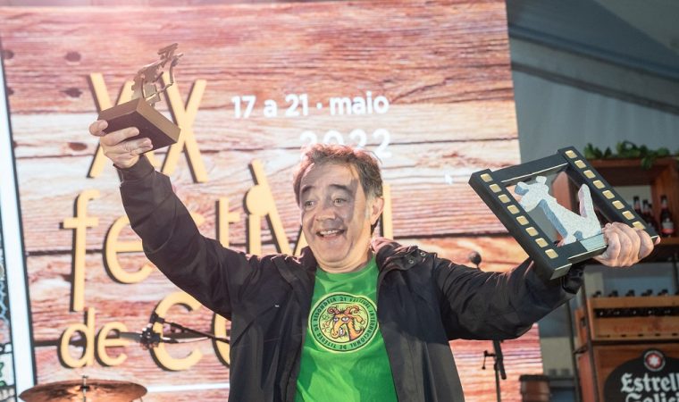 Santi Prego, Premio Aisge á Mellor Actor no Festival de Cans