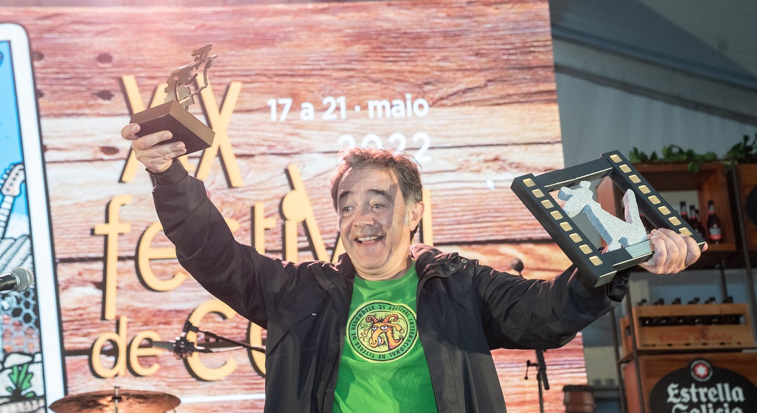 Santi Prego, Premio Aisge á Mellor Actor no Festival de Cans