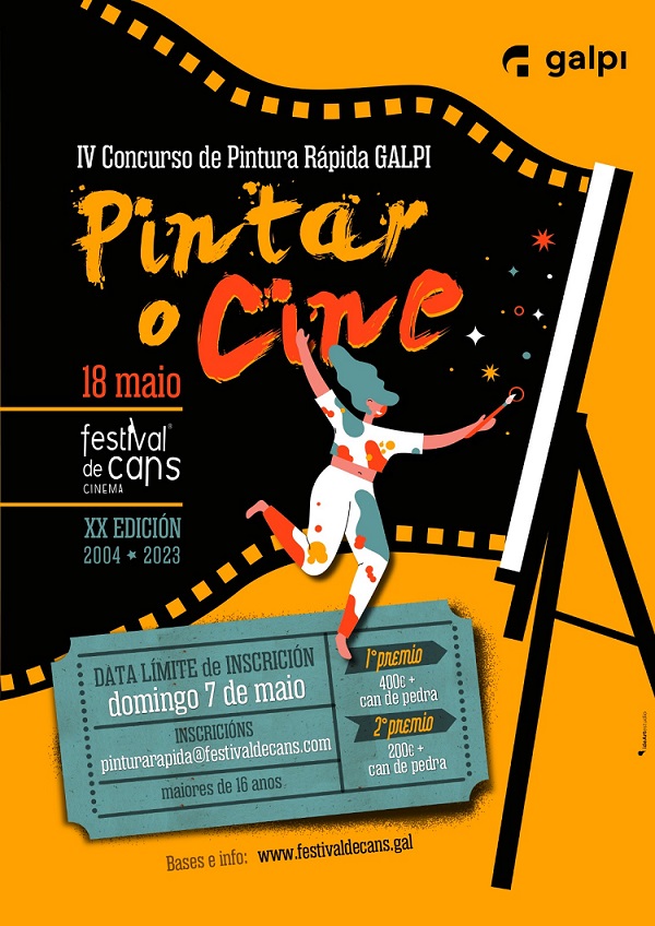 IV Concurso de Pintura Pintar o Cine do Festival de Cans