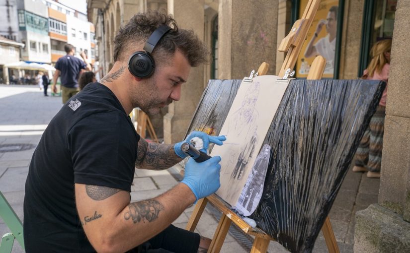 O Concurso “Pintar o Cine” volverá a chear de talento as rúas de O Porriño